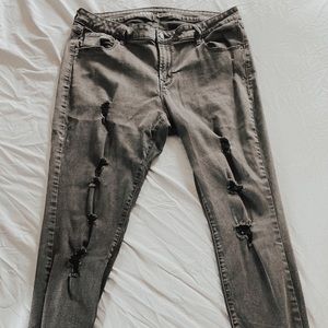 Lightly Worn Ripped Jeans